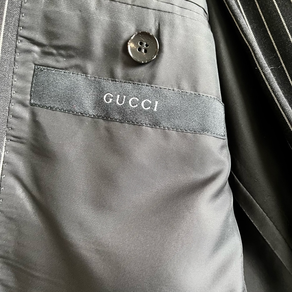 Gucci Pin Stripe suit